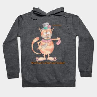 Furlo the Cat - Whats wrong? Cat got your tongue? Hoodie